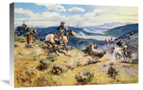 Loops_Swift_Horses Loops and Swift Horses Are Surer Than Lead Premium Canvas