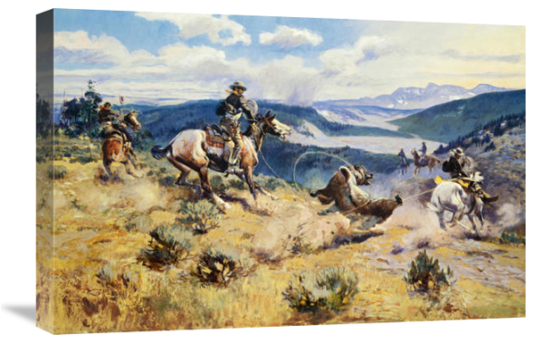 Loops_Swift_Horses_Gallery_Wrapped_Canvas Loops and Swift Horses Are Surer Than Lead Gallery Wrapped Canvas