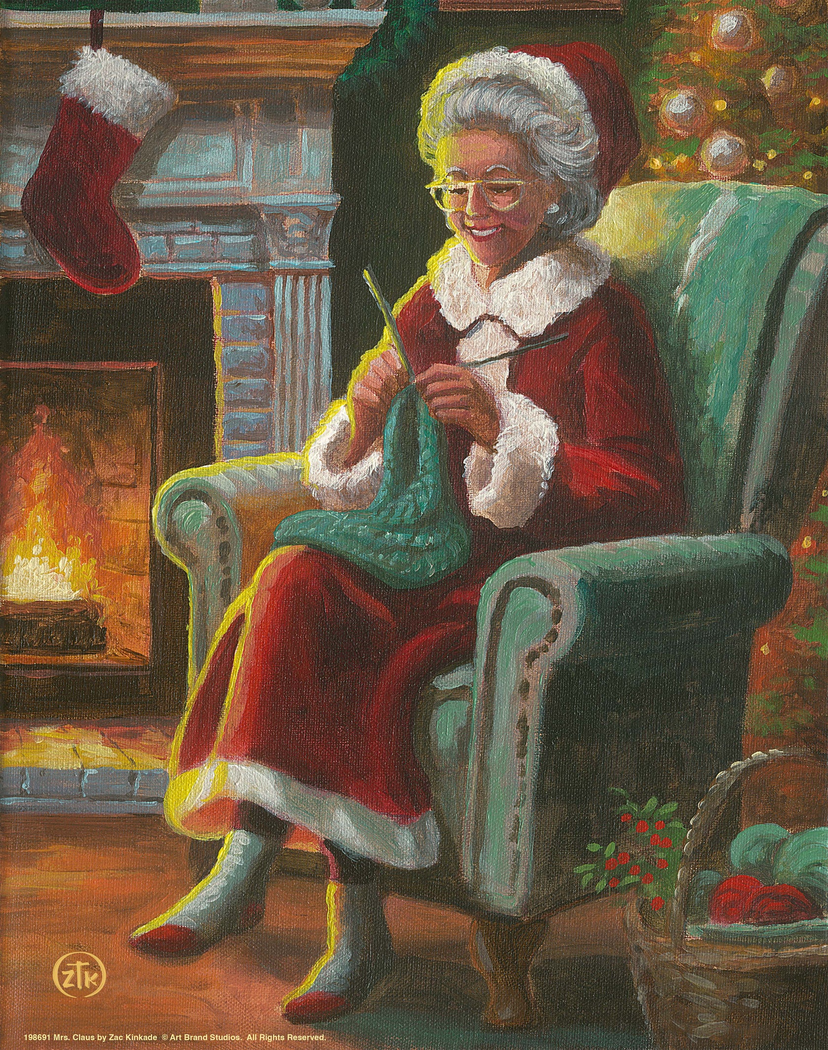 Mrs_Claus Mrs. Claus – 11″ x 14″ Art Print