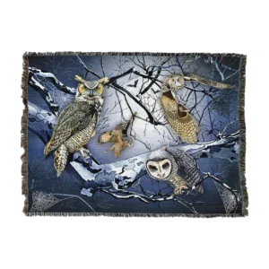 Night Owls Horizontal Blanket
