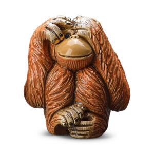 Orangutan – See No Evil Figurine by De Rosa