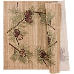 Pine Bough – Rustic Cabin Retreat Area Rug