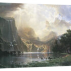 Sierra Nevada in California Premium Canvas