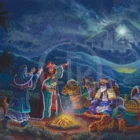 The Three Wisemen – 18″ x 24″ Limited Edition Canvas