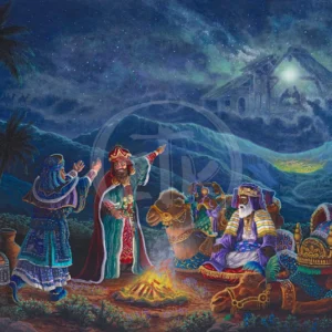 The Three Wisemen - 12" x 16" Limited Edition Canvas