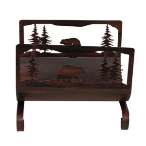 Woodland Bear Firewood Holder
