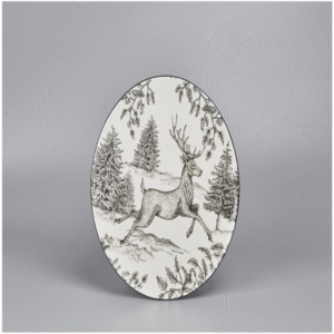 Woodland Deer Salad Plate