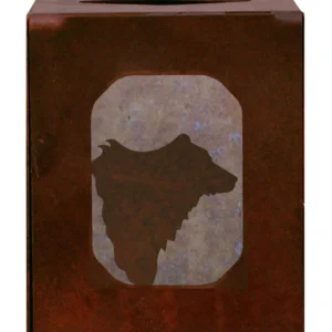 Bear Square Tissue Box Cover