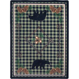 Deep Woods – Green – Mountain Lodge Retreat Area Rug