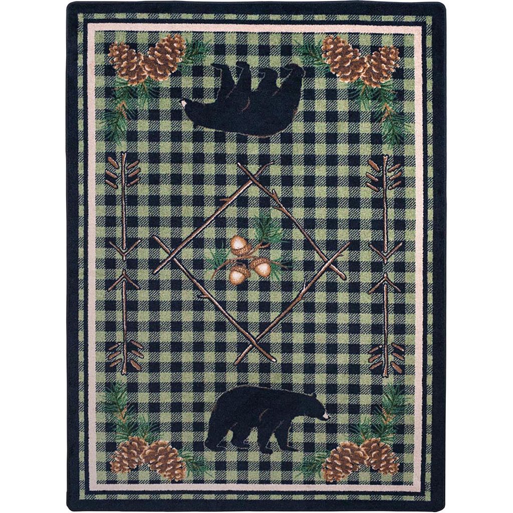 Deep Woods – Green – Mountain Lodge Retreat Area Rug