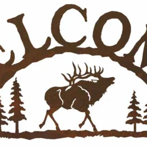 Elk Address Sign