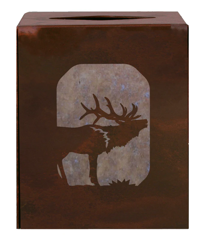 Elk Square Tissue Cover