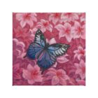 Flower Patch Visitor – Butterfly – 14″ x 14″ Gallery Wrapped Canvas