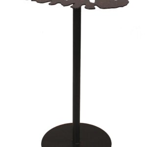 Iron Pine Cone Drink Table