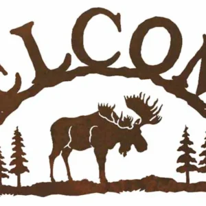 Moose Address Sign