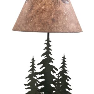 Pine 4 Tree Table Lamp