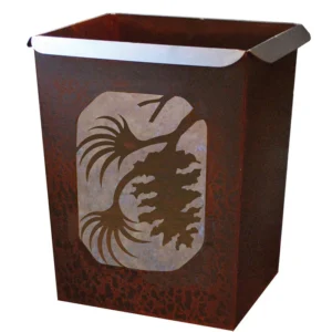 Pine Cone Waste Basket