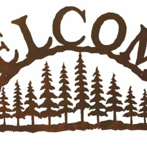 Pine Forest Address Sign
