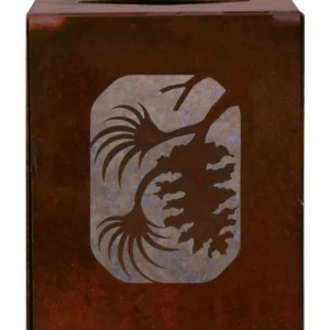 Pinecone Square Tissue Box
