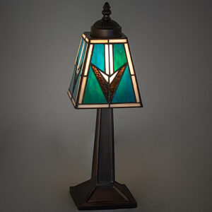 10" High Valencia Mission Mini Lamp