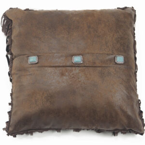 3 Turquoise Concho Pillow