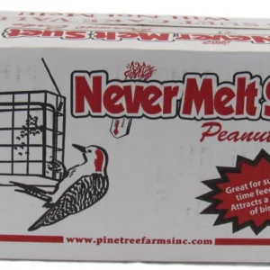 8-Pack Pine Tree Farms Never-Melt Suet Peanut Cake Value Pack 11 oz Made in USA
