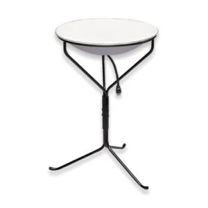 Allied Precision Heated Bird Bath with Metal Stand API 970 20 in.