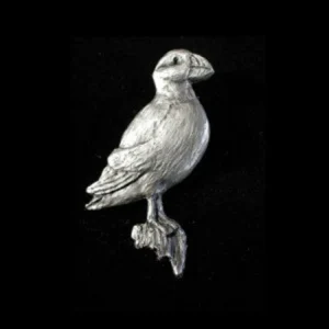 Atlantic Puffin Brooch by Andy Schumann