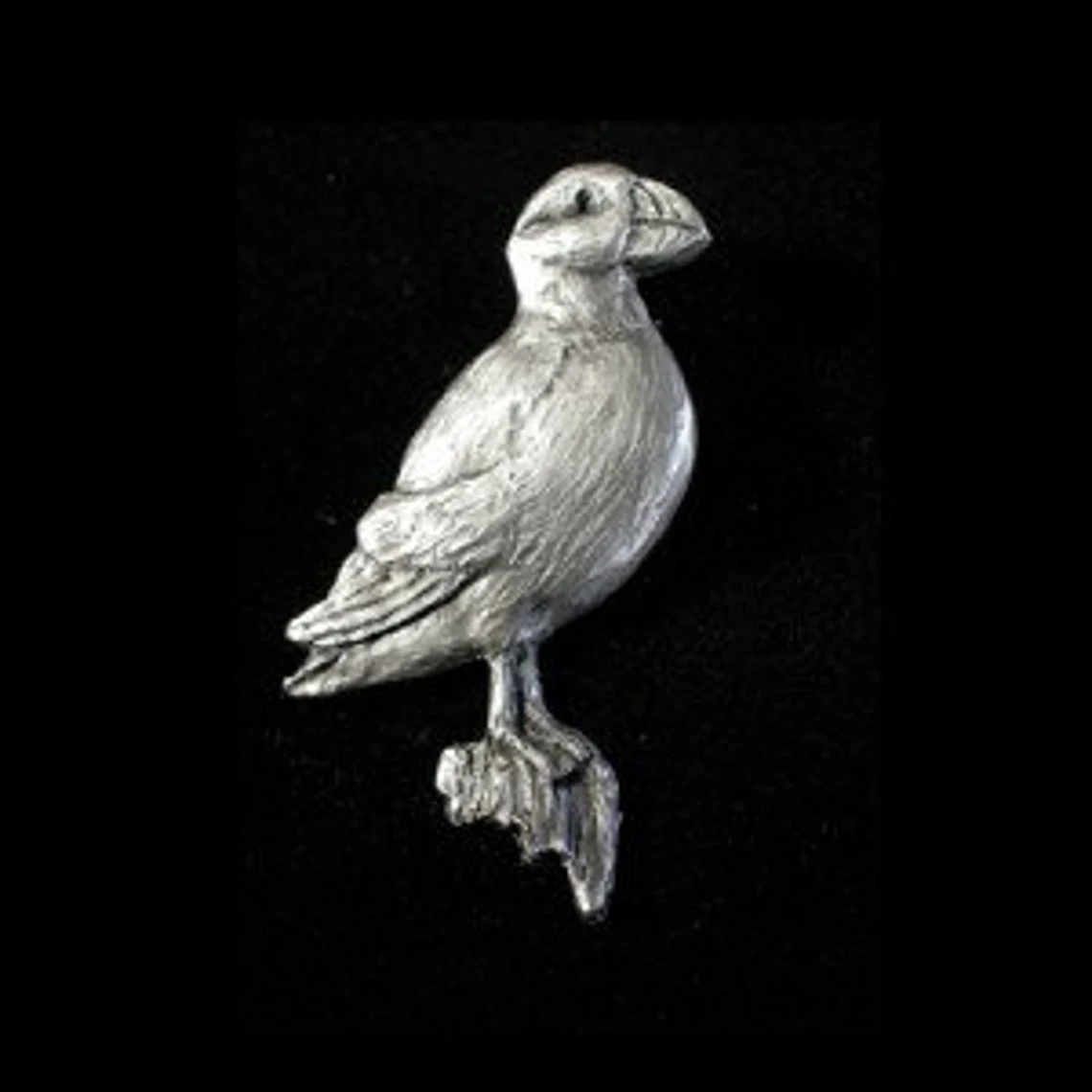 Atlantic Puffin Brooch by Andy Schumann