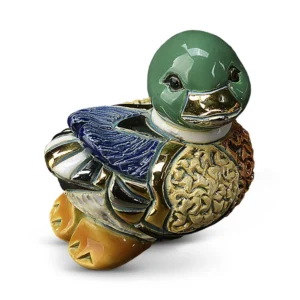 Baby Mallard Duck Figurine by De Rosa