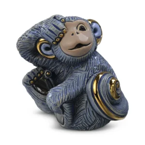 Baby Monkey Figurine by De Rosa