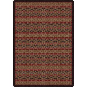 Basket Weave – Dark Chocolate – Southwest-Inspired Area Rug