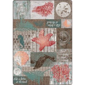 Beach Blocks – Coastal Retreat Area Rug