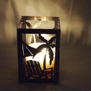 Beach Scene Candle Holder