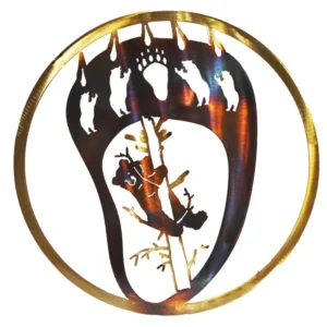 Bear Claw Circle Art