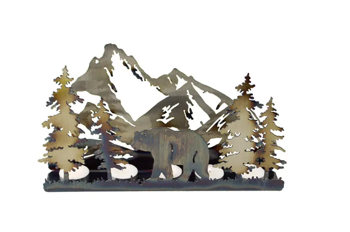 Bear T Light Candle Holder