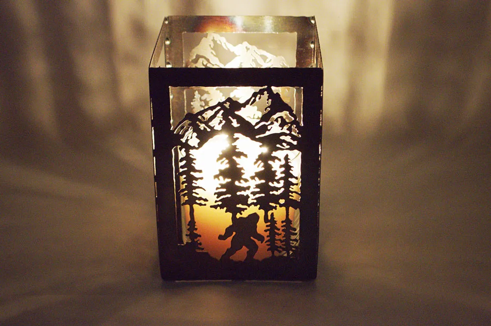 Bigfoot Candle Holder