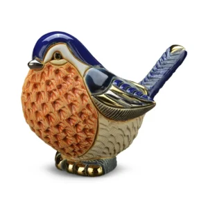 Blue Robin Figurine by De Rosa