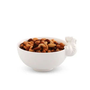 Climbing Squirrel Stoneware Nut Bowl