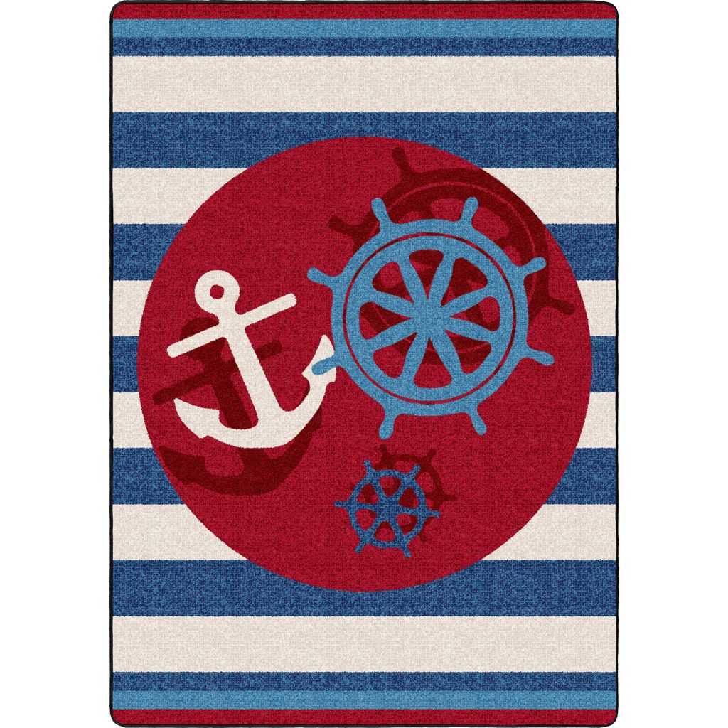 Ahoy There – Nautical – Coastal Retreat Area Rug