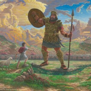 David And Goliath – 11″ x 14″ Art Print