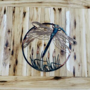 Dragonfly Beauty Metal Wall Decor