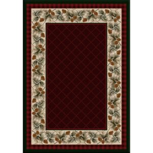 Evergreen – Garnet – Mountain Lodge Retreat Area Rug