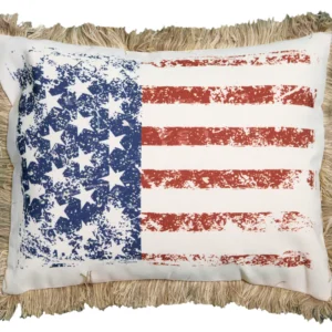 Faded Flag Pillow