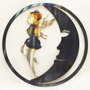 Fairy Moon Circle Art