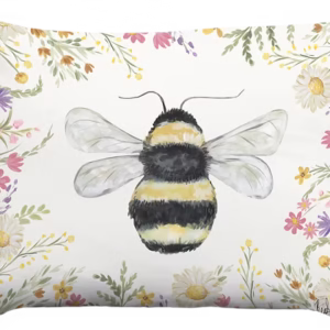 Floral Bee Pillow