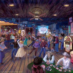 Hank's Honky Tonk – 11″ x 14″ Art Print