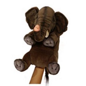 Hansa Elephant Puppet 10.5"L