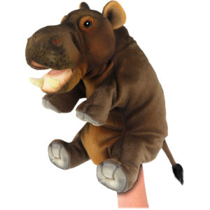 Hansa Hippo Puppet 10.24"L