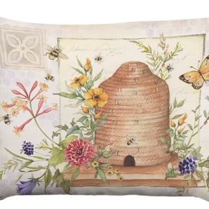 Humble Bee Skep Pillow